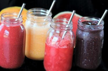 Homemade Slushies Made With Real Fruit