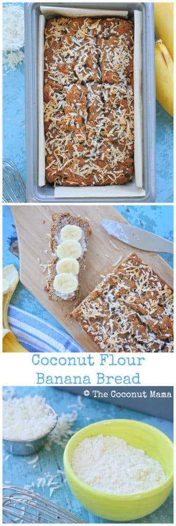 Coconut Flour Banana Bread