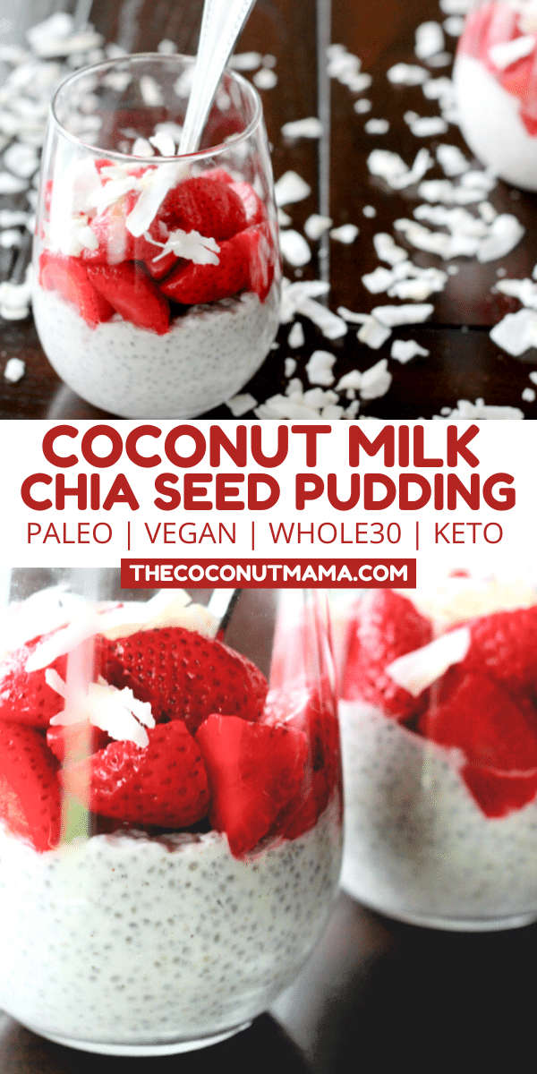 Coconut Milk Chia Pudding Recipe The Coconut Mama