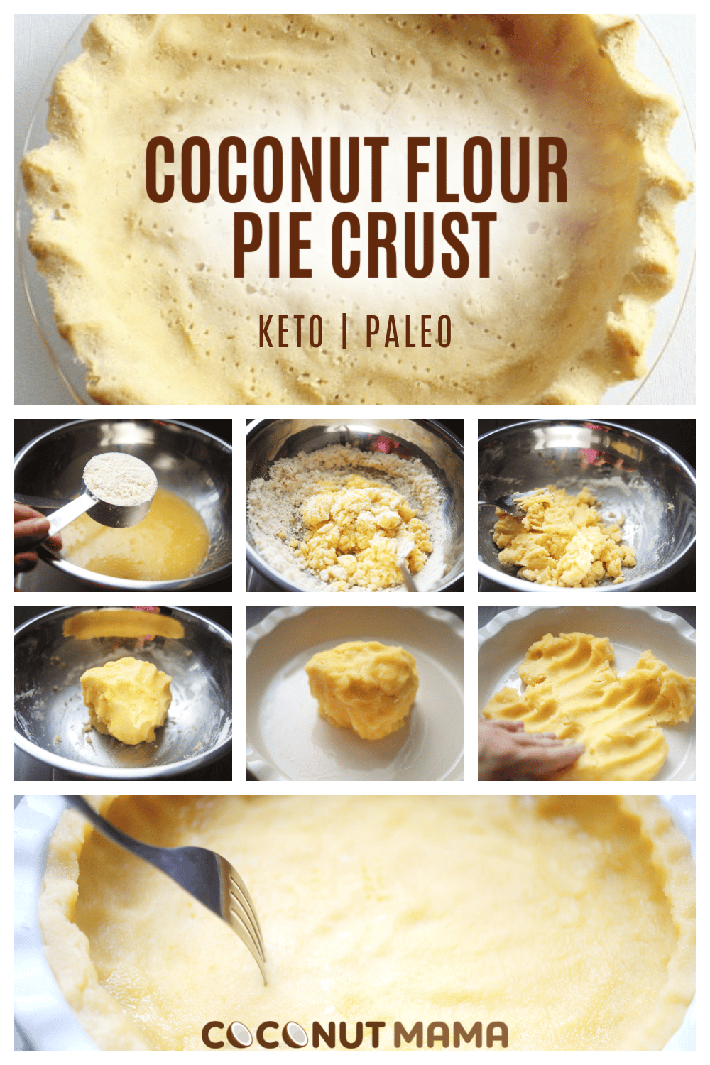 Coconut Flour Pie Crust For Sweet Or Savory Pie The Coconut Mama