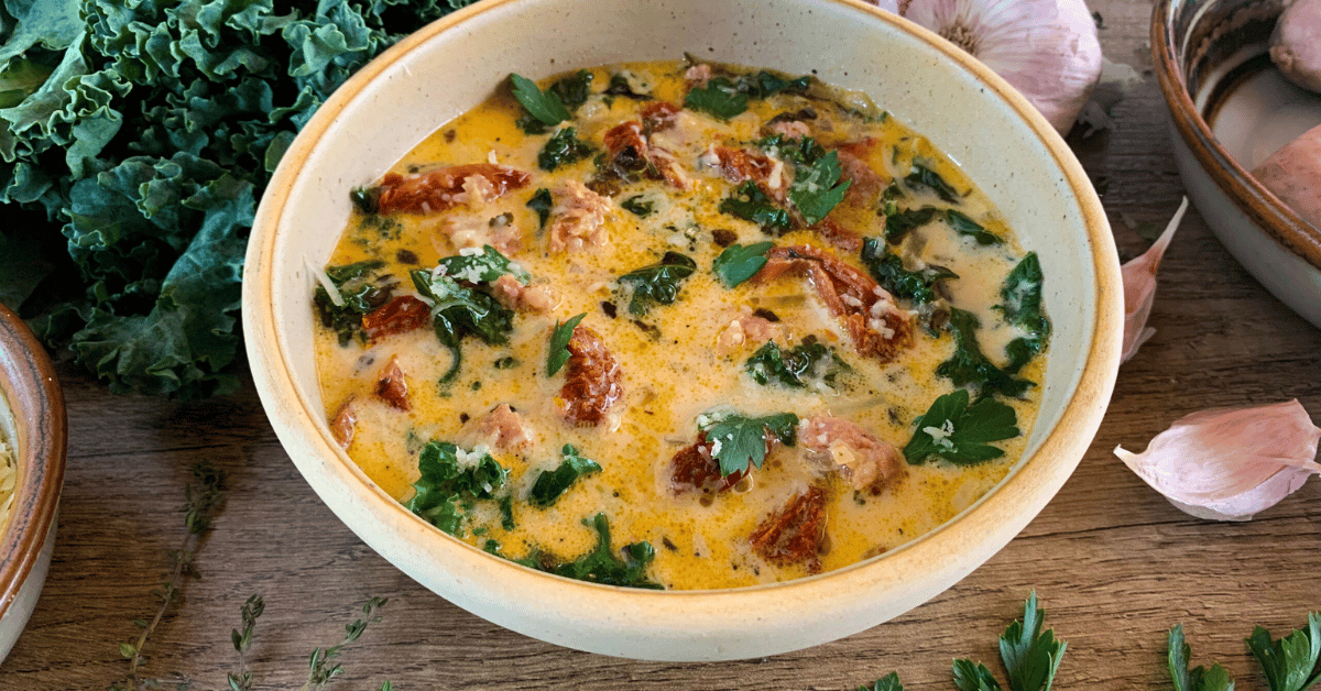 Keto Tuscan Soup