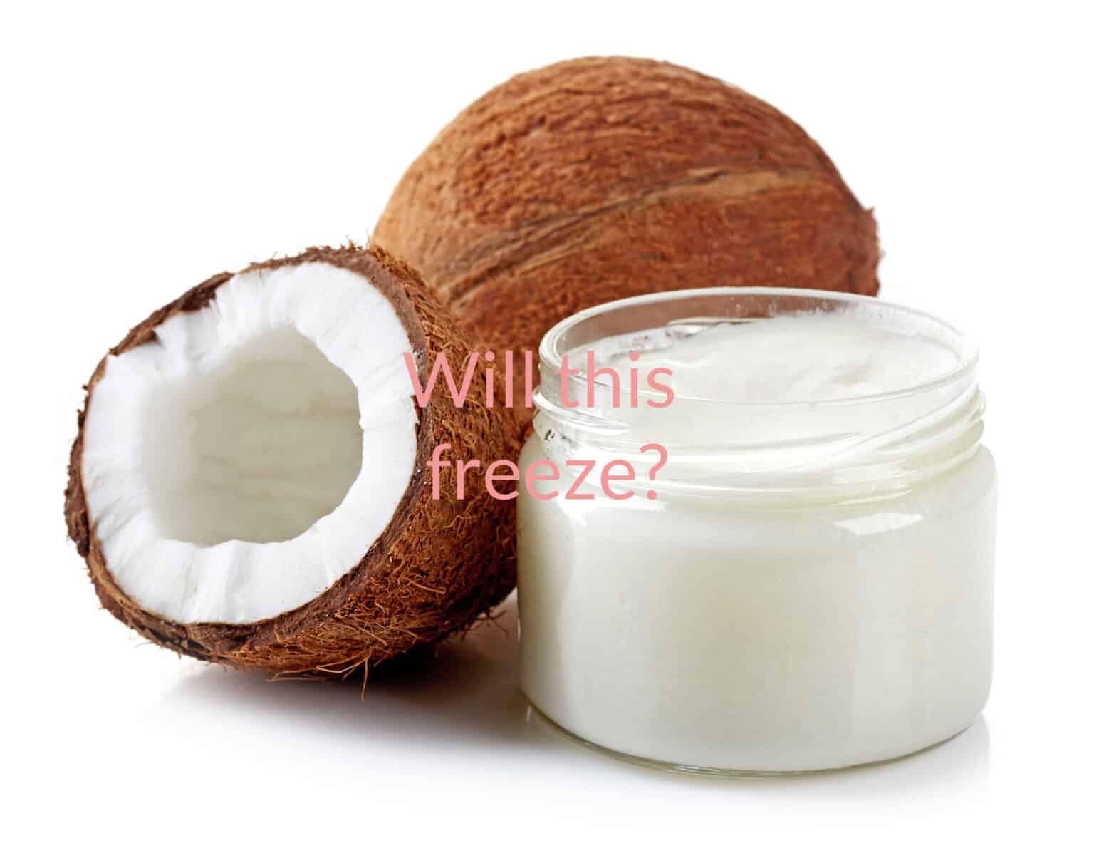 Does Coconut Oil Freeze? - The Coconut Mama