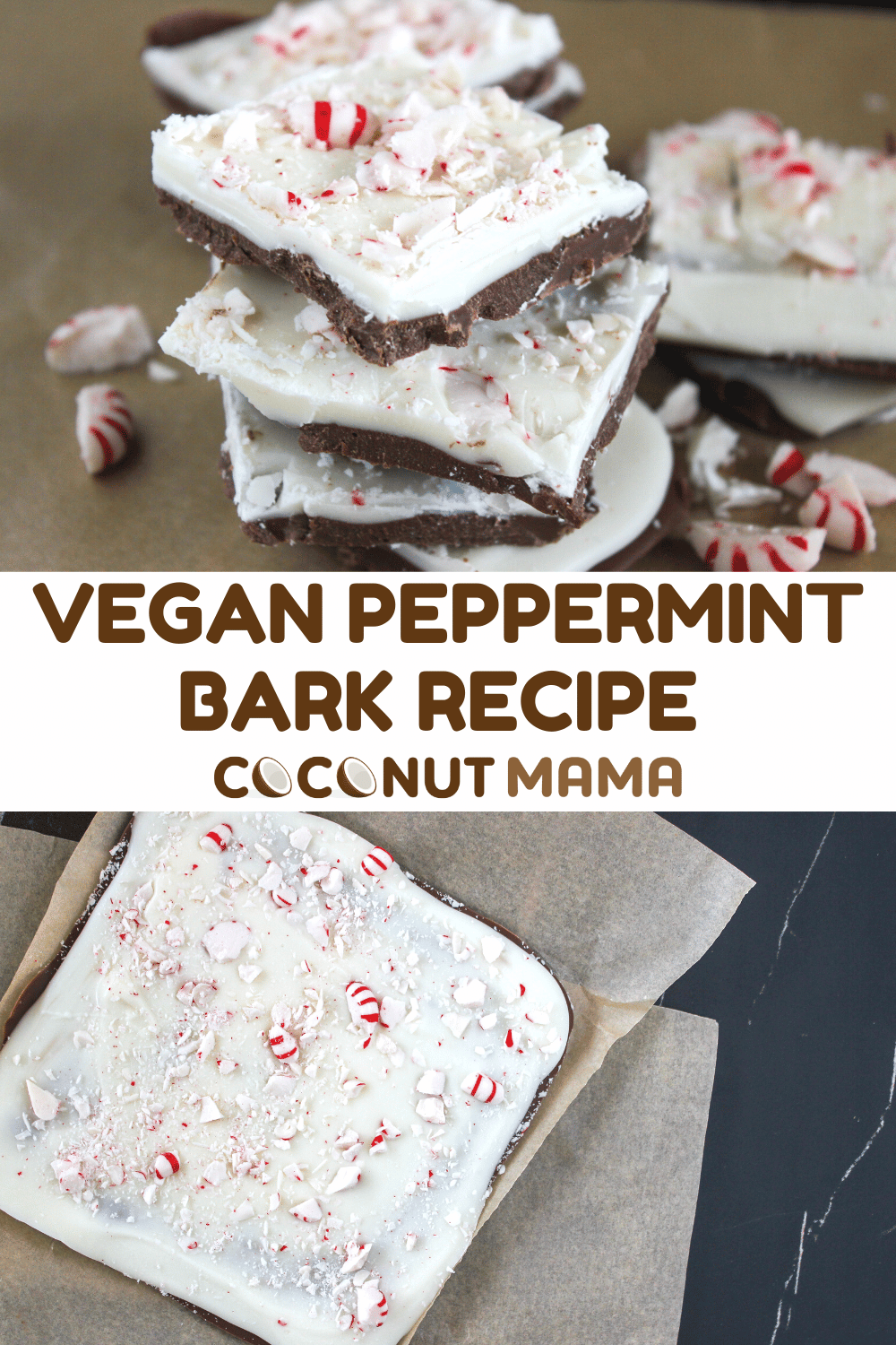 Vegan Peppermint Bark Recipe The Coconut Mama