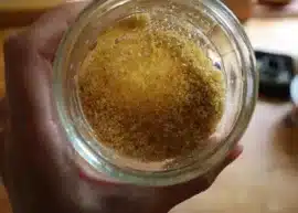 corn flour in a small bowl.