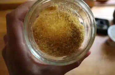 corn flour in a small bowl.