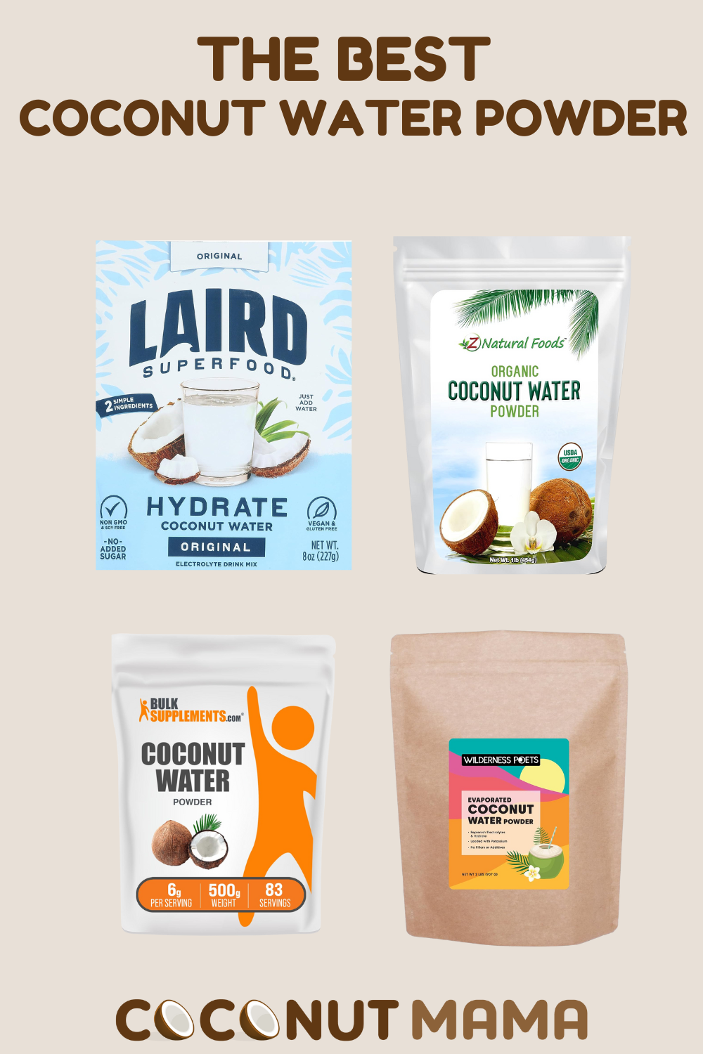 Revealed: The Best Coconut Water Powder To Buy - The Coconut Mama