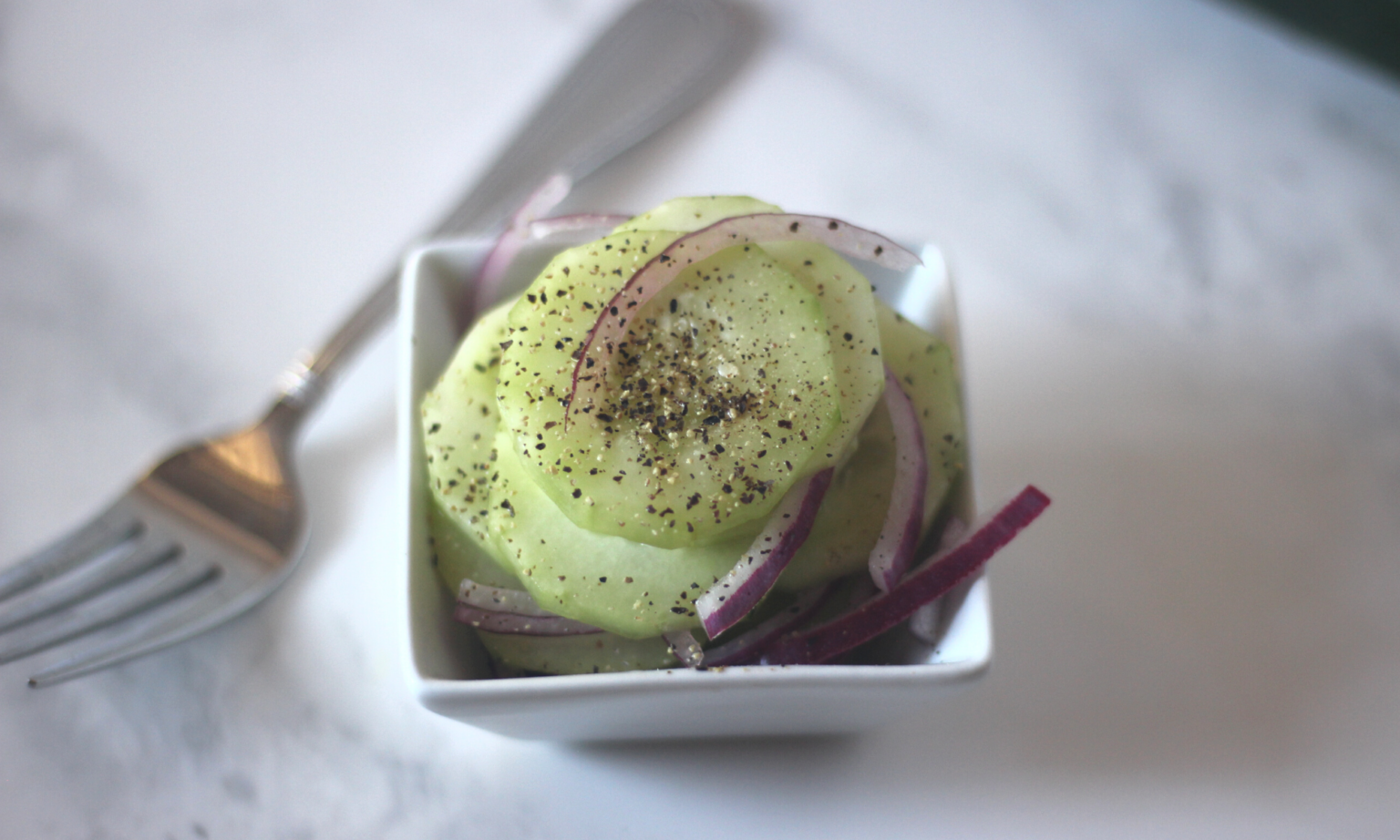 Cucumber Apple Cider Vinegar Salad with Onion The Coconut Mama