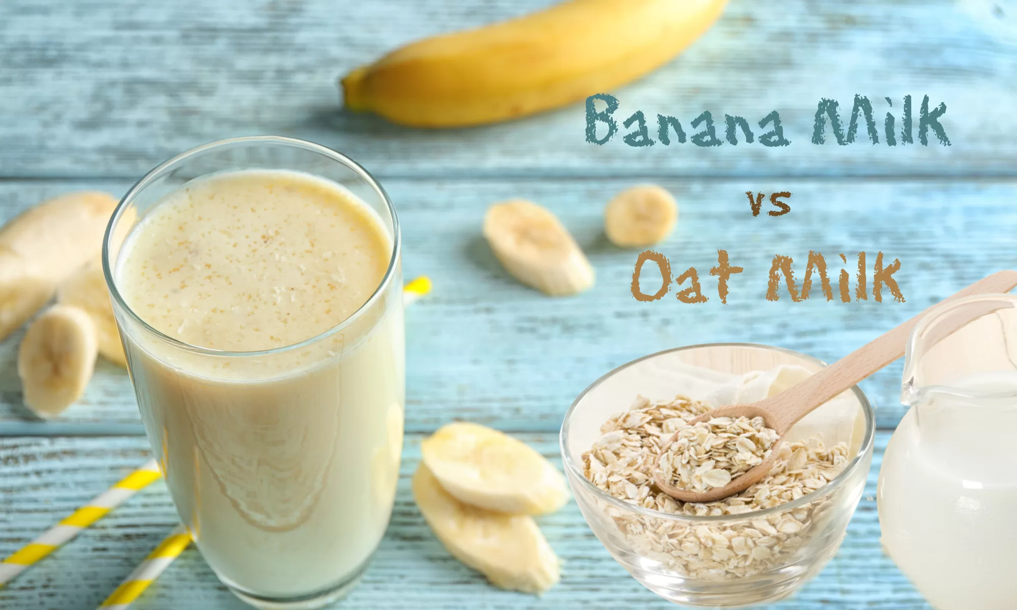 Banana Milk vs Oat Milk The Ultimate Verdict The Coconut Mama