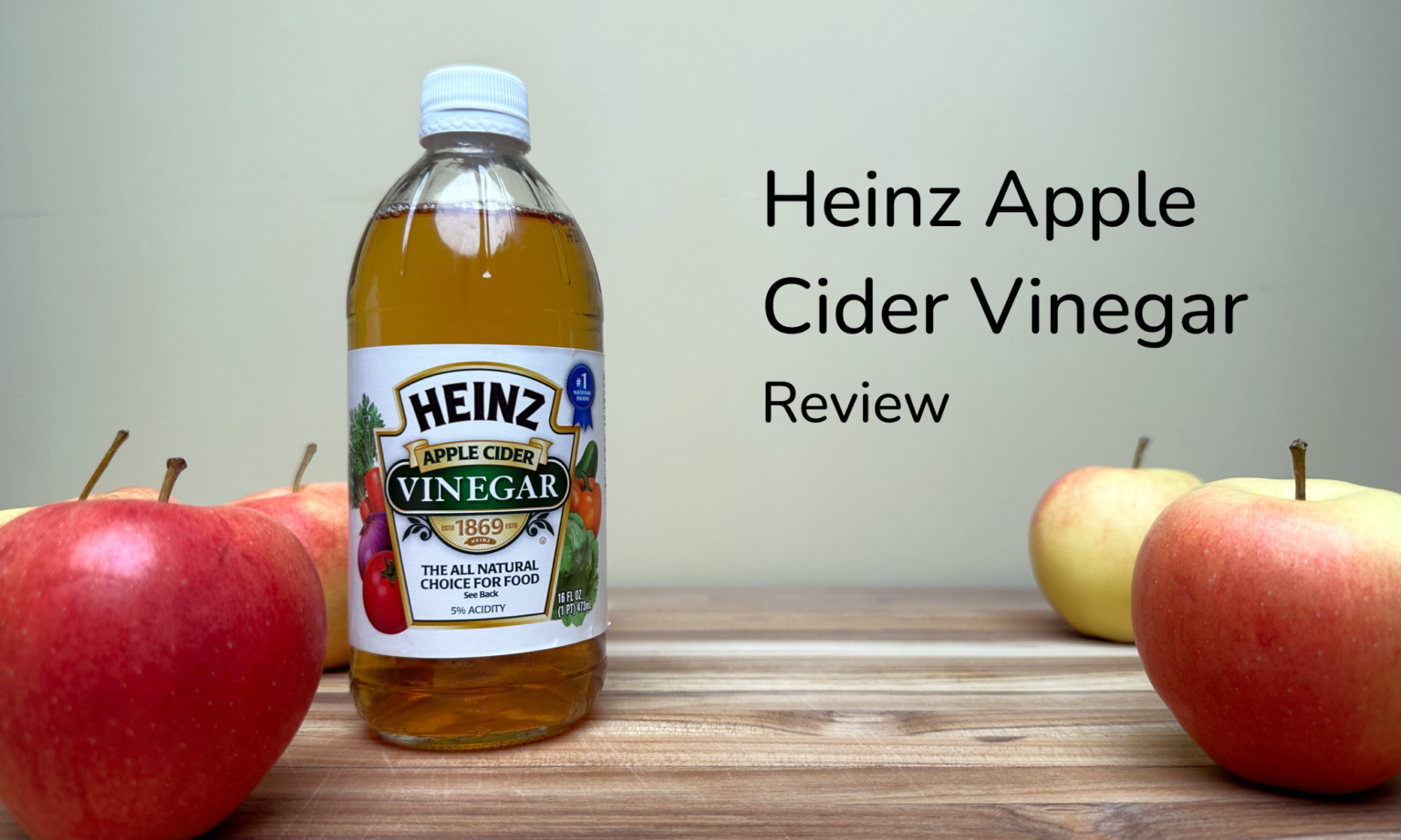 Heinz Apple Cider Vinegar Review The Coconut Mama