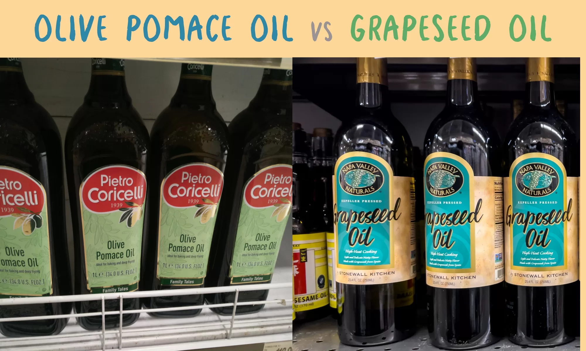 Olive Pomace Oil vs Grapeseed Oil The Ultimate Verdict The Coconut Mama