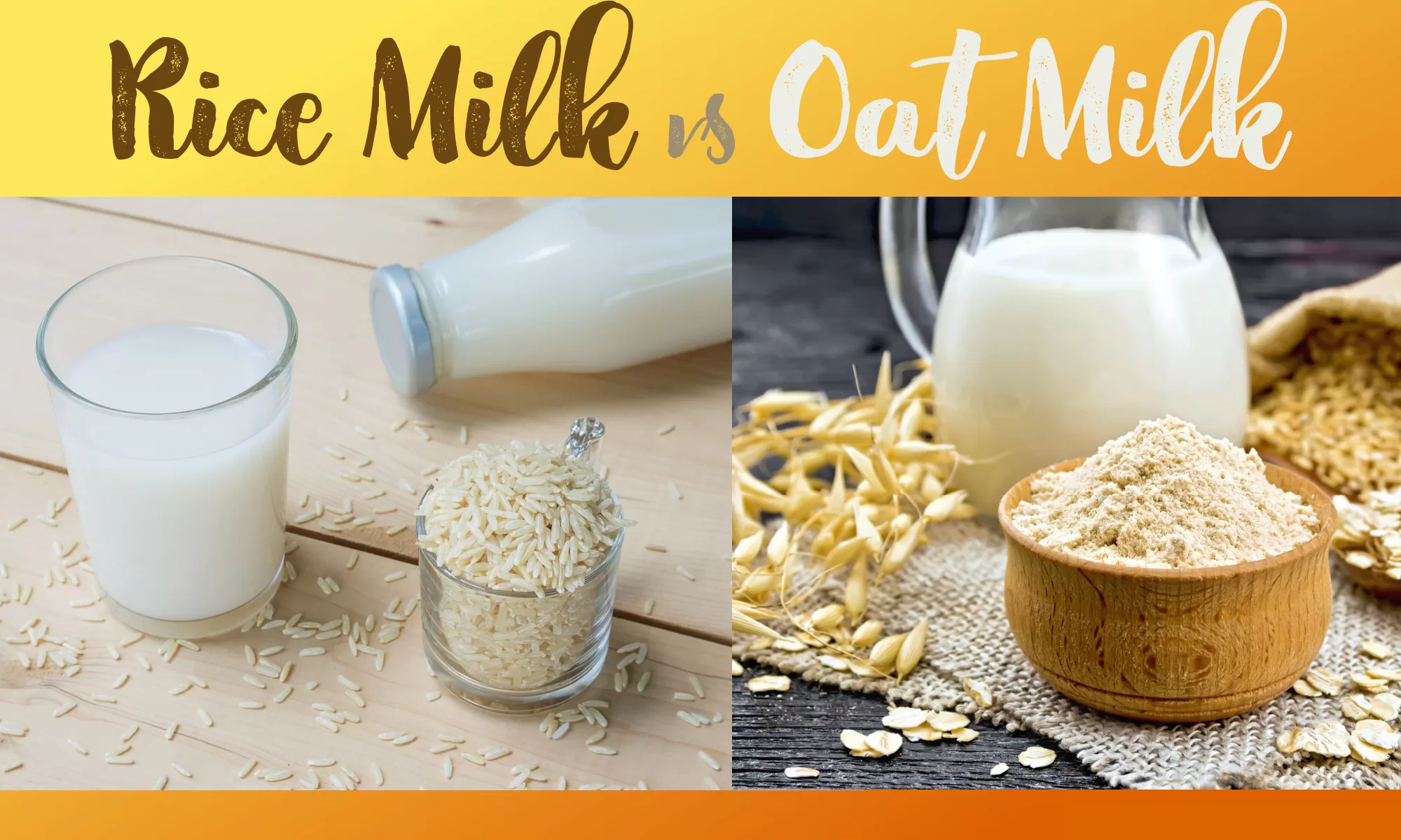 Rice Milk vs Oat Milk Which is Better? The Coconut Mama