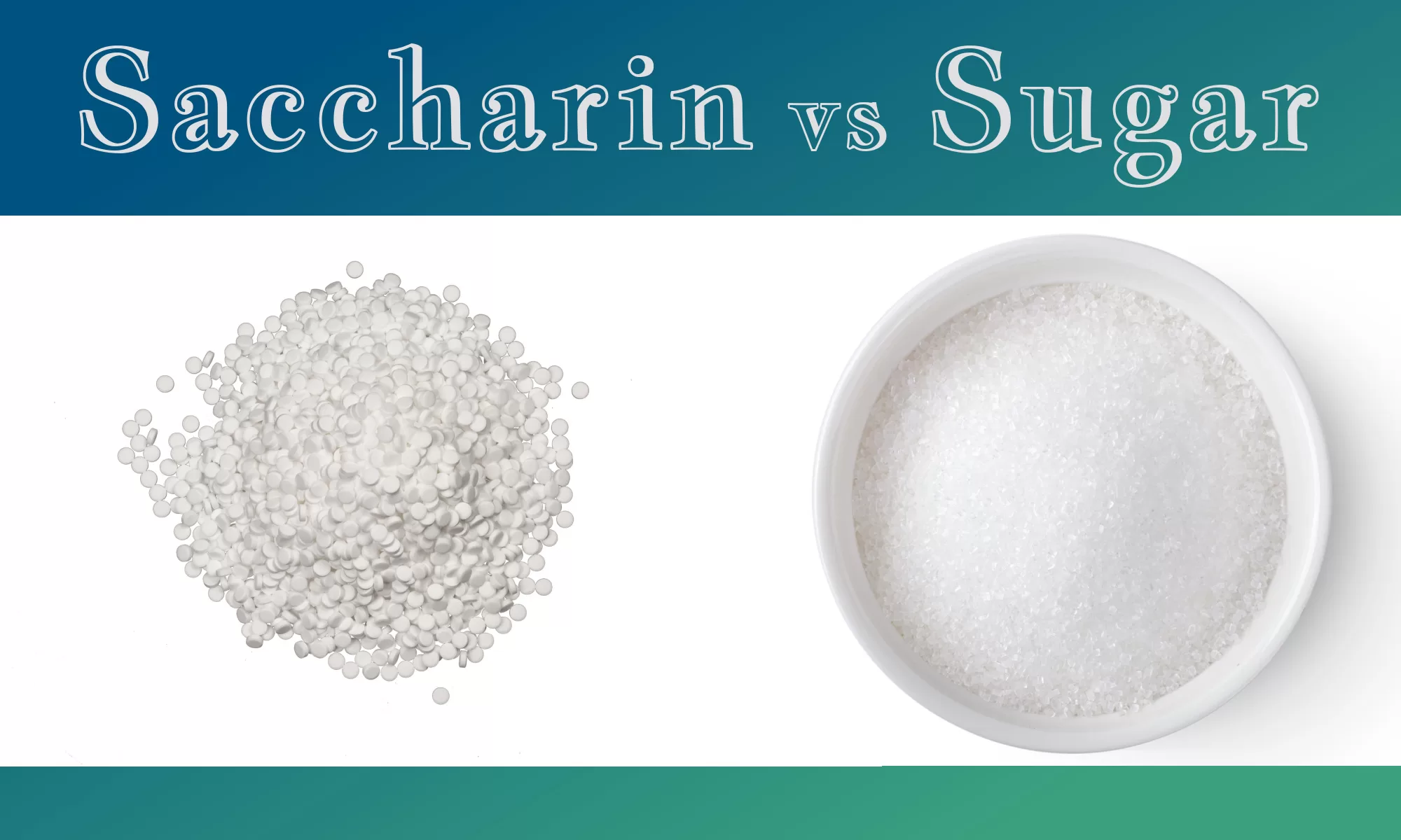 Saccharin vs Sugar The Ultimate Verdict The Coconut Mama