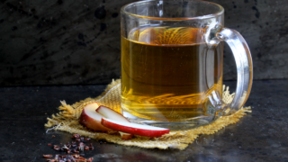 Rosehip and apple cider vinegar tea
