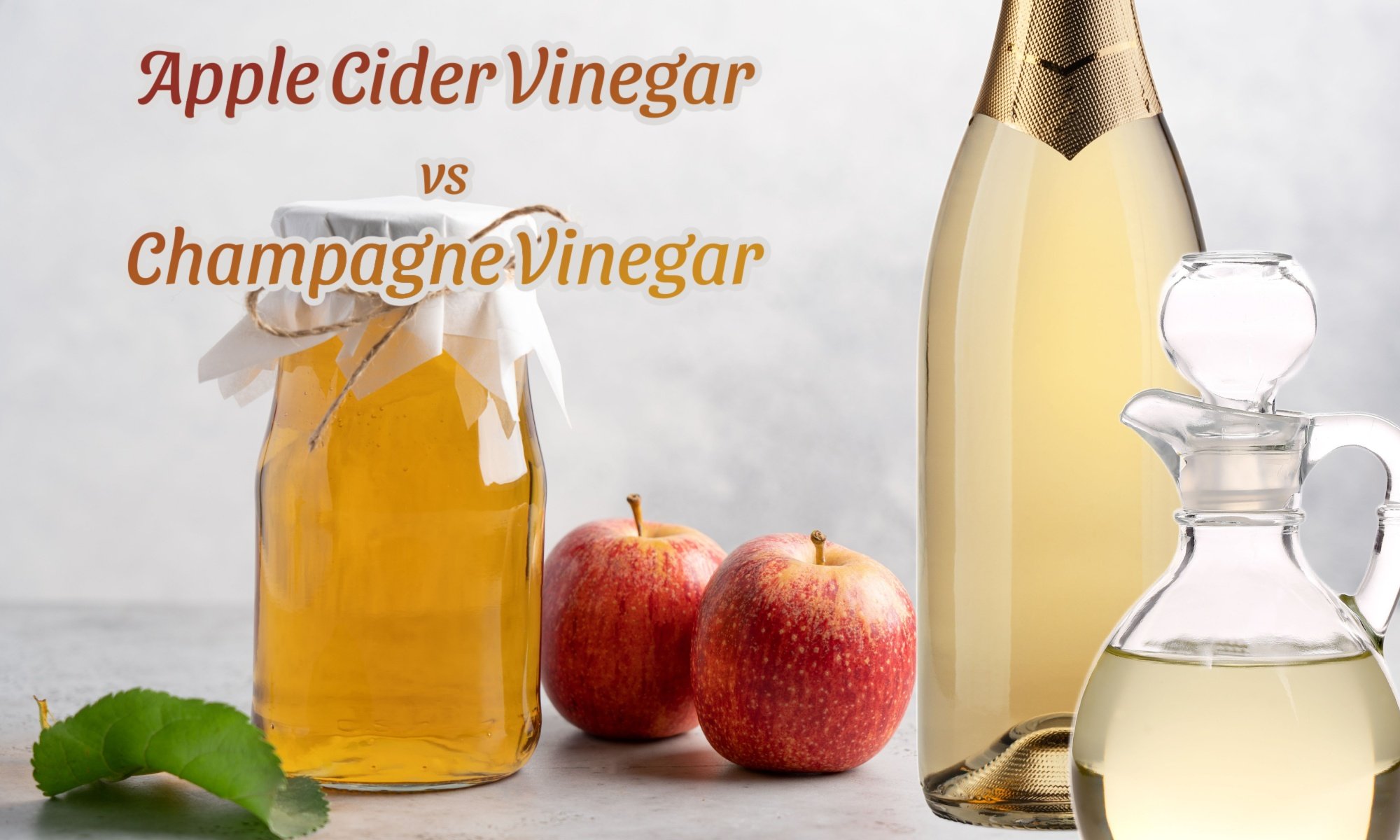 Is Cider Vinegar And Apple Cider Vinegar The Same Apple Cider Vinegar vs Champagne Vinegar - The Coconut Mama