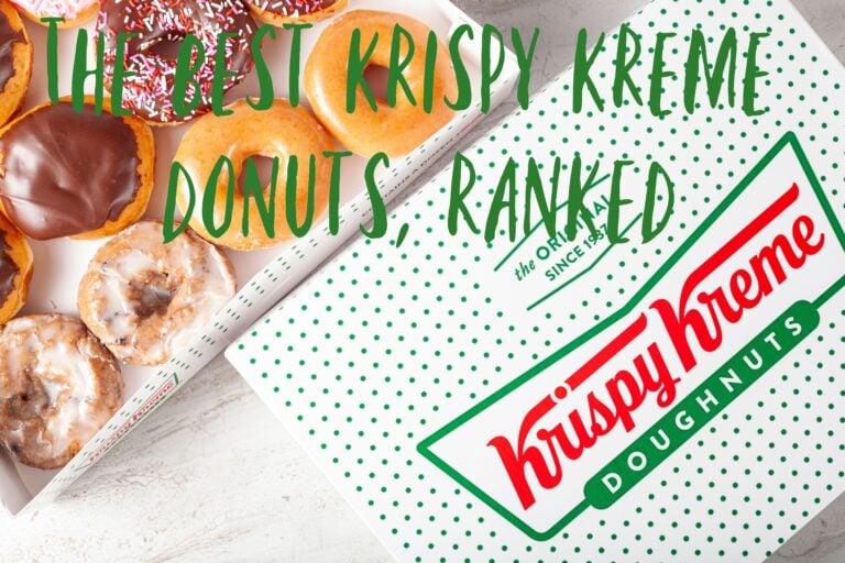 The 5 Best Krispy Kreme Donuts, Ranked The Coconut Mama