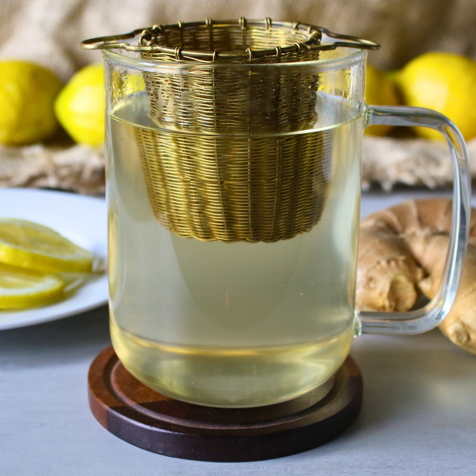 Ginger Tea Recipe - The Coconut Mama