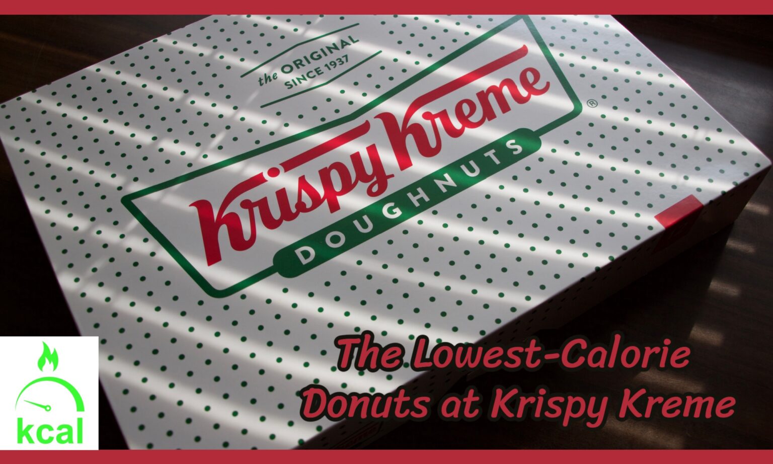 krispy kreme donuts calorie count