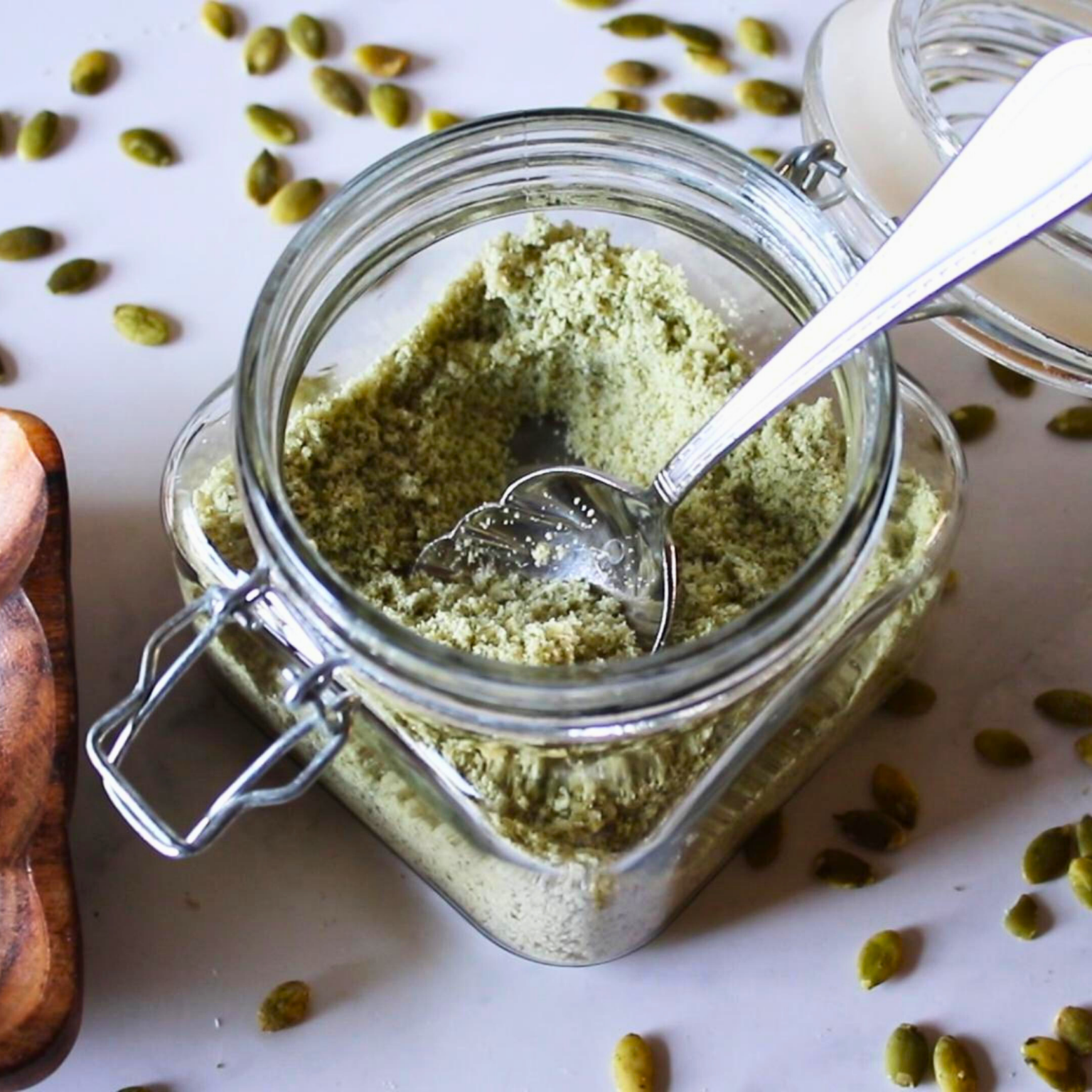 Pinterest Powder How to Make Your Own Protein Powder (Plant-Based) - The Coconut Mama