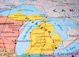Michigan map