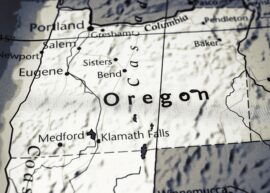 Oregon map