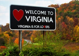 Virginia sign