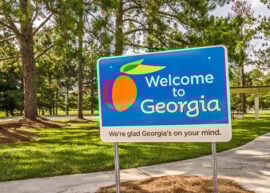 Welcome to Georgia sign