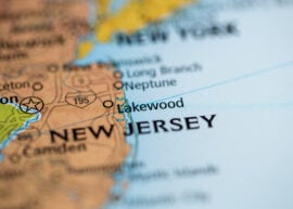 New Jersey map