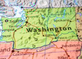 Washington state road map