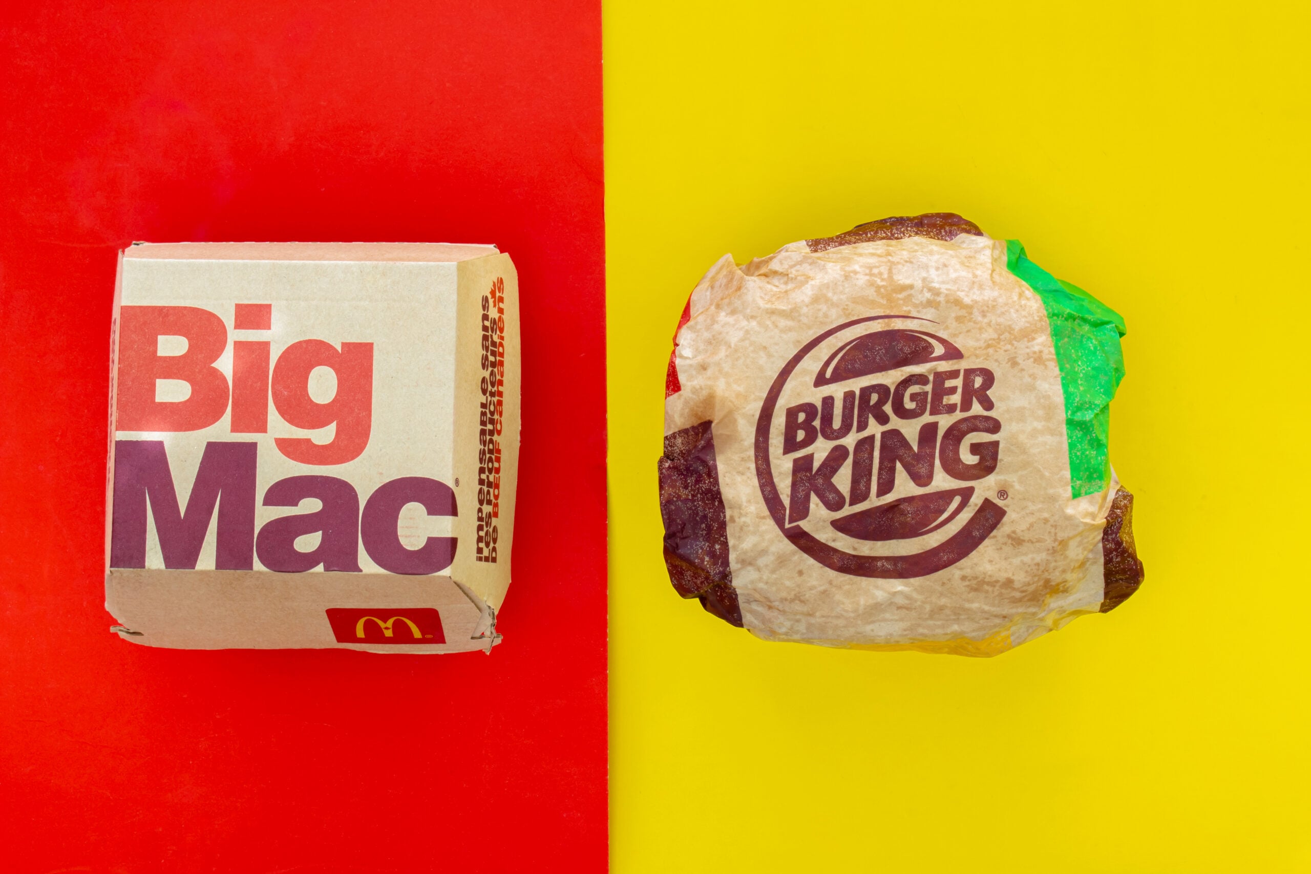 More Calories: Whopper or Big Mac?