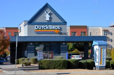 Two major coffee chains are battling over locations left behind by bankrupt restaurant chain
