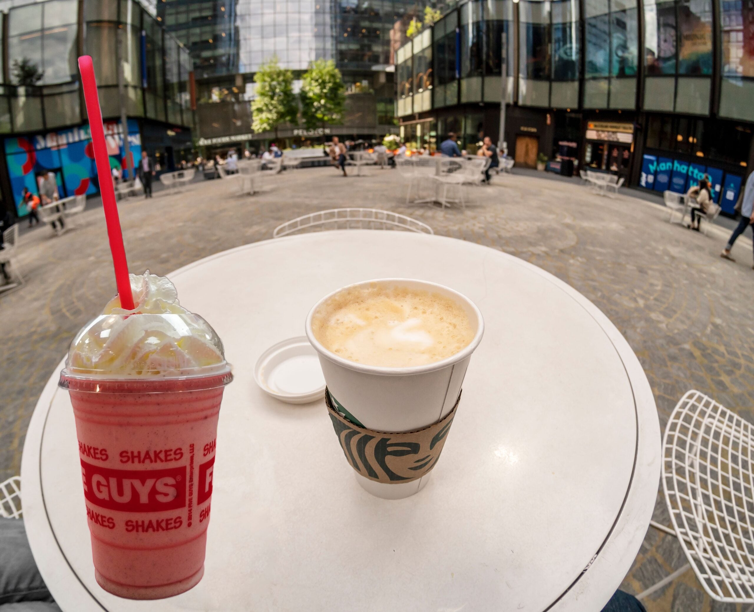 More Calories: Starbucks Pumpkin Spice Latte or Five Guys Milkshake?