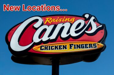 Raising Cane's Chicken Fingers sign