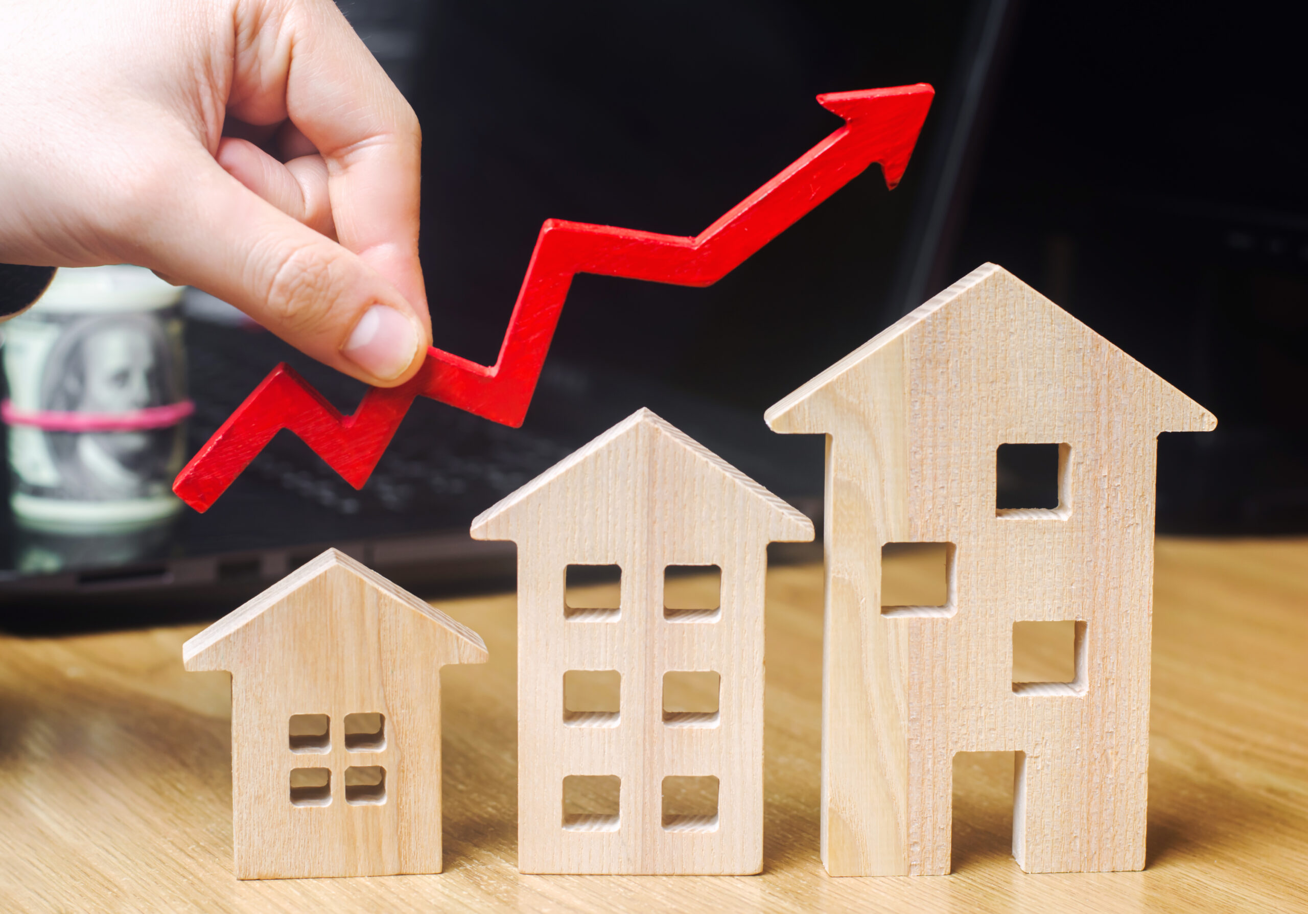2) Housing rose 4.9% (!)