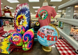 clothes at a buc-ee's