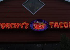 Torchy's Tacos sign