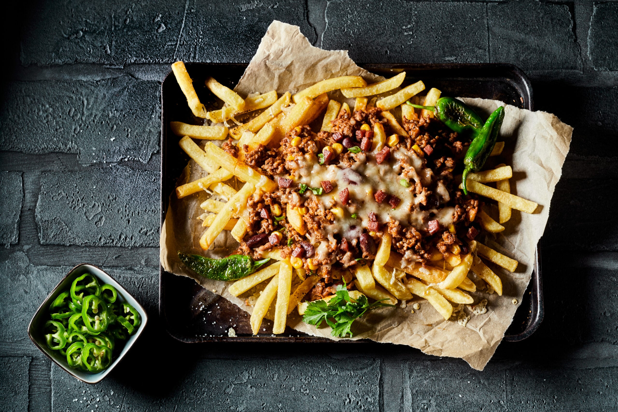 #9: Chili cheese fries