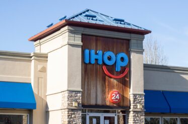 IHOP sign and restaurant