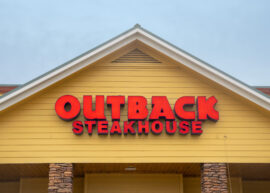 Outback Steakhouse as seen from in front