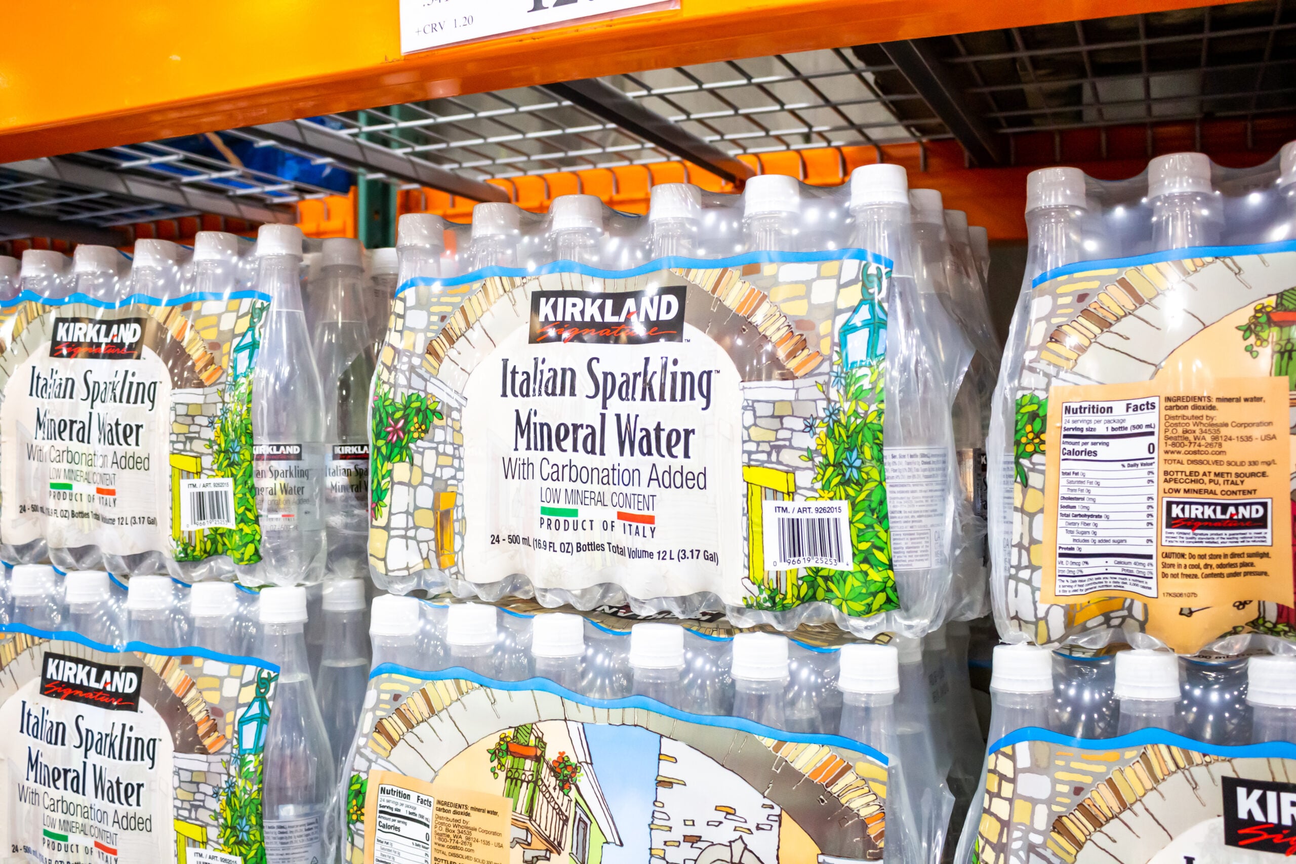 How much cheaper are Kirkland Signature brands getting?