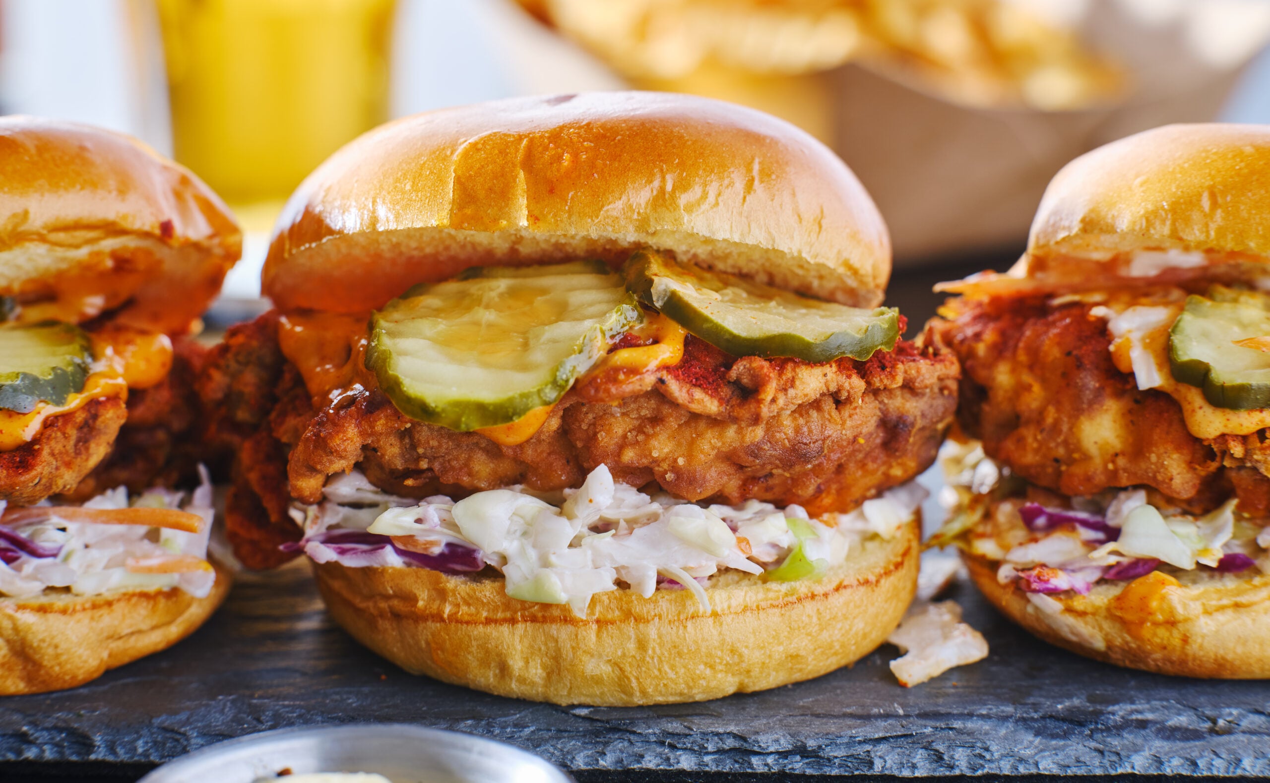 Pickle glaze chicken sandwich