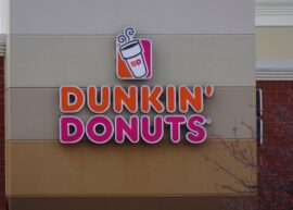 Dunkin' Donuts sign