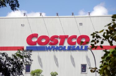 Costco warehouse outside sign
