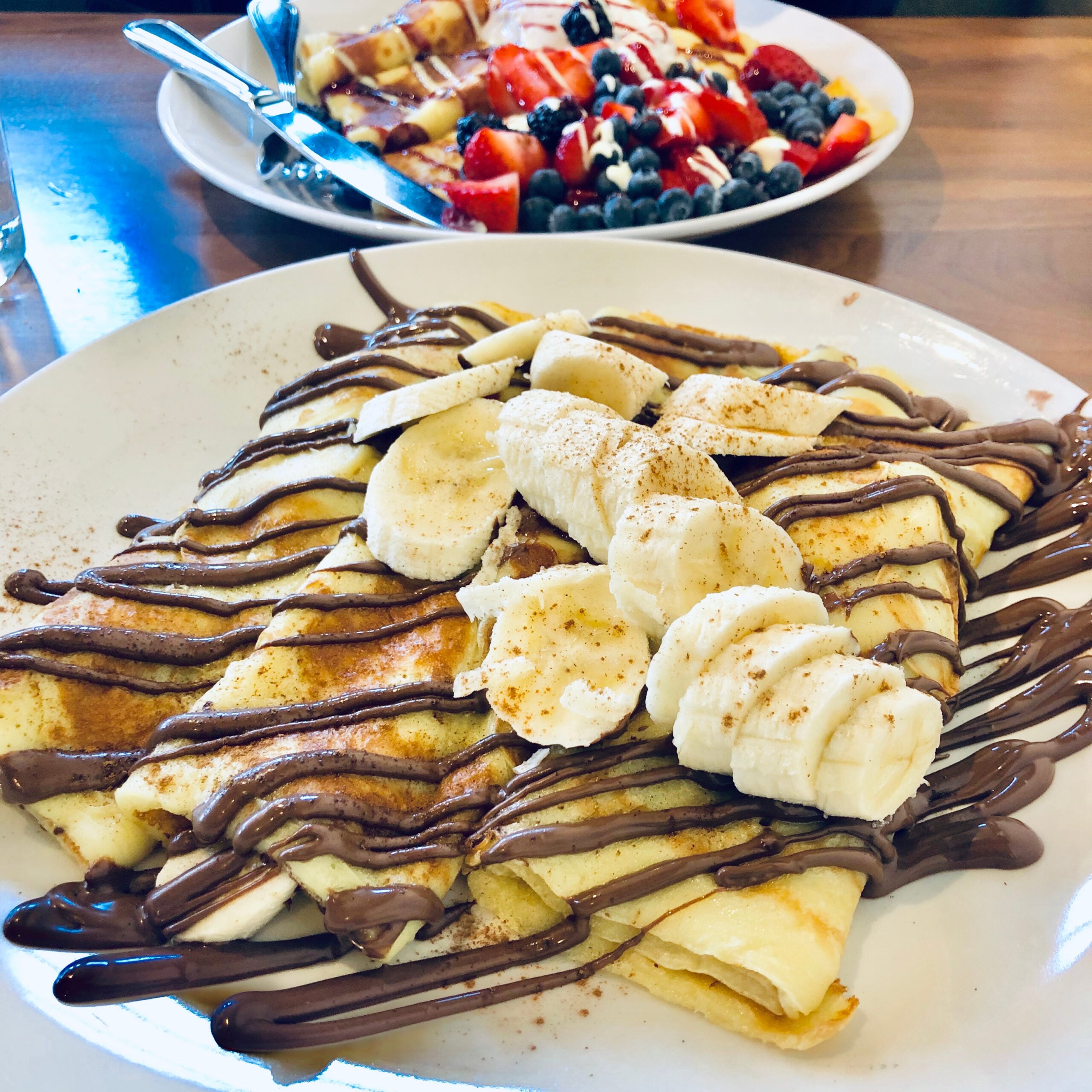 #3: Banana Nutella crepes