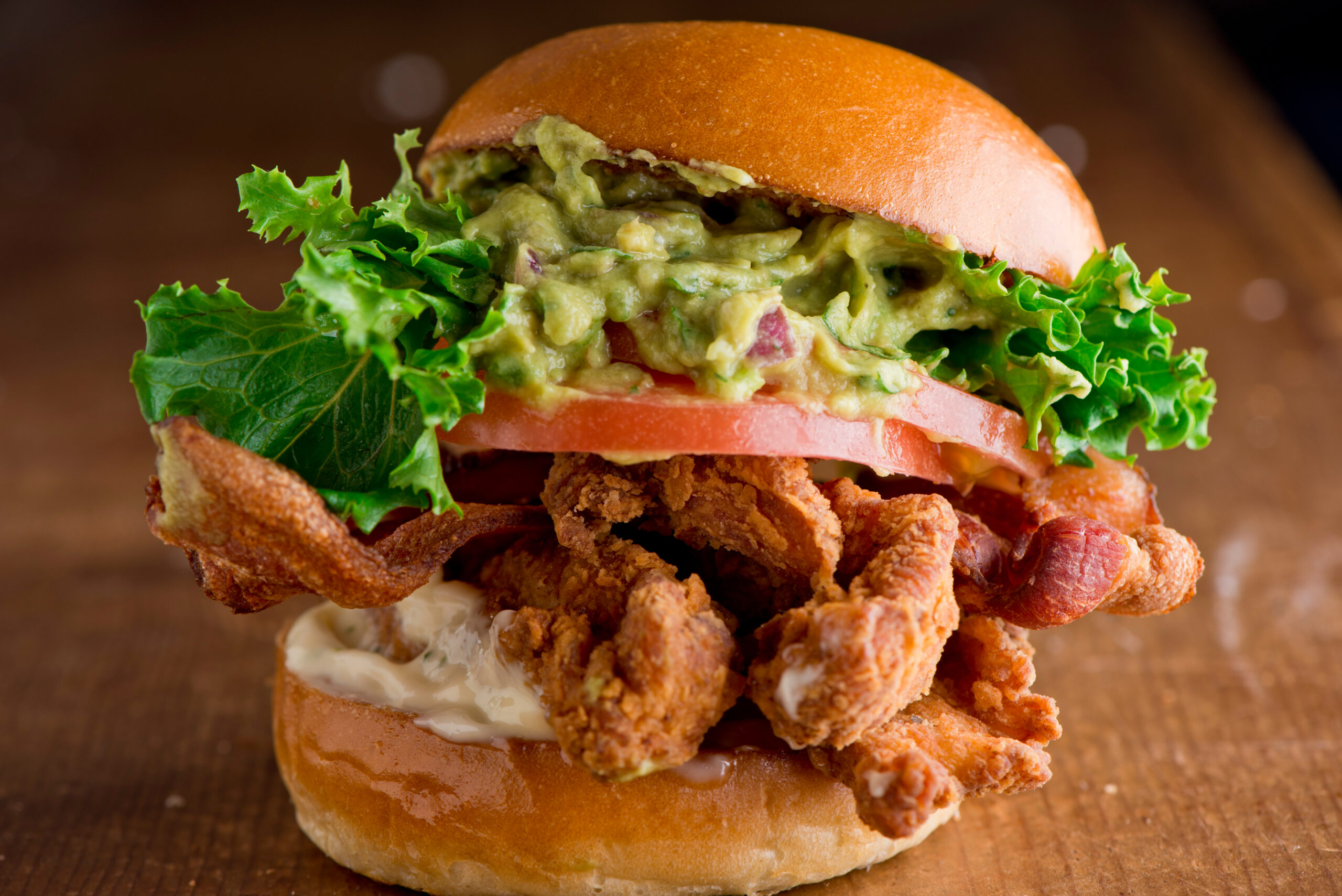 #3: Bacon Guac Crispy Chicken Sandwich