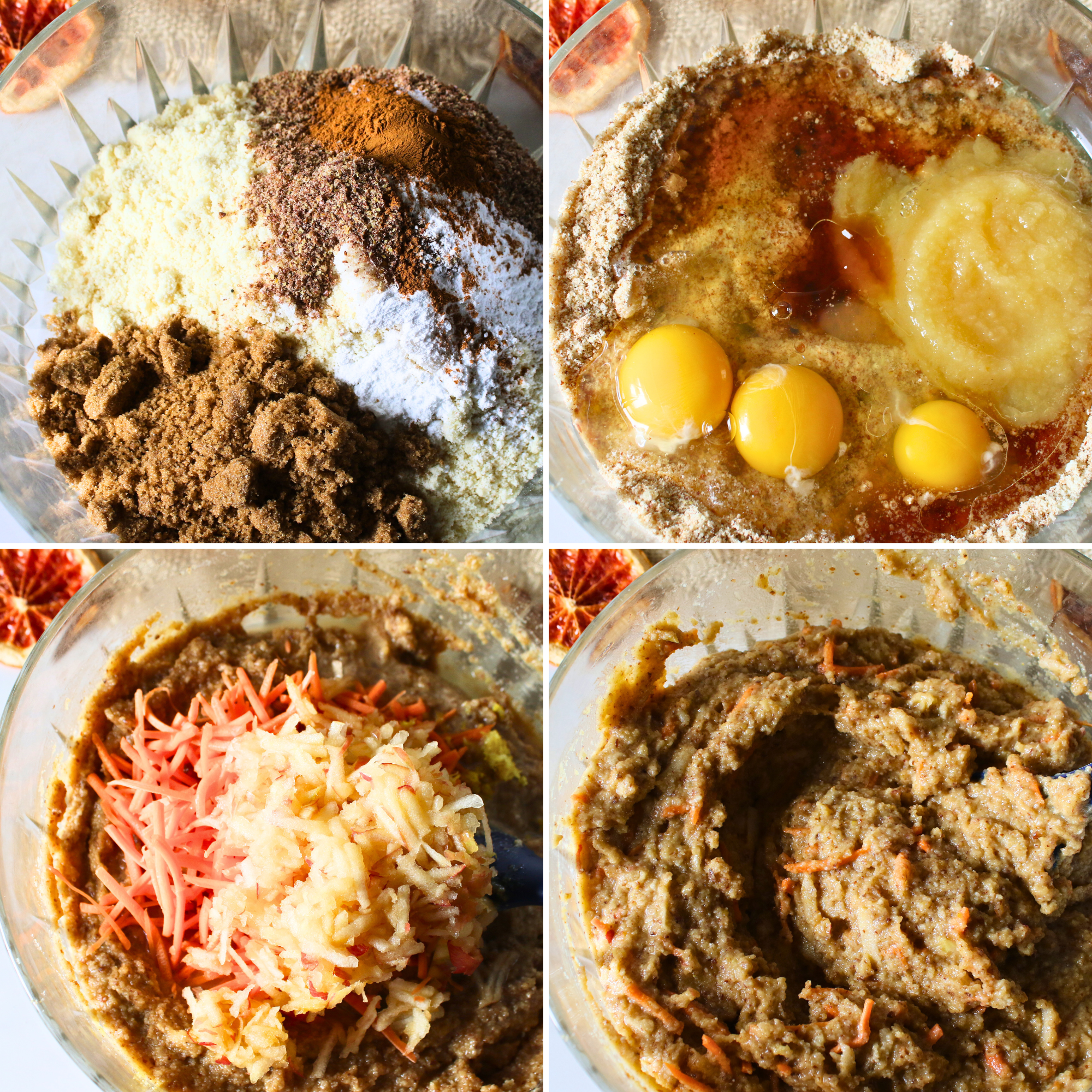 A bowl of batter mixed together.