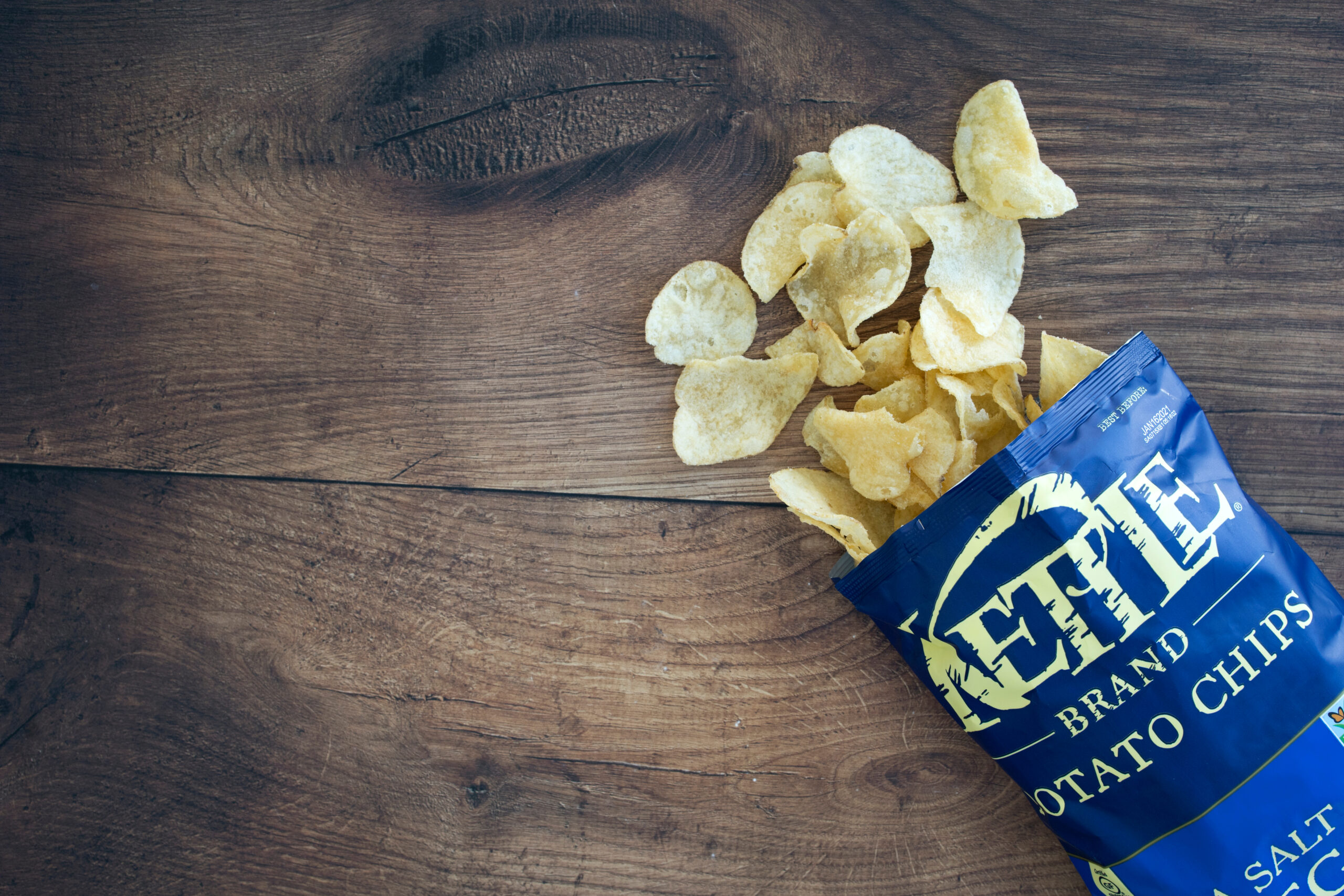 #10: Kettle chip potato chips (variety pack, 36 bags, 1.5 oz each)