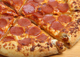 Pepperoni pizza