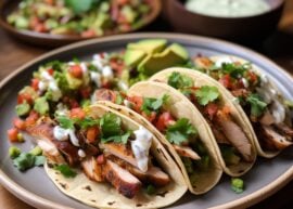 Tacos on a plate