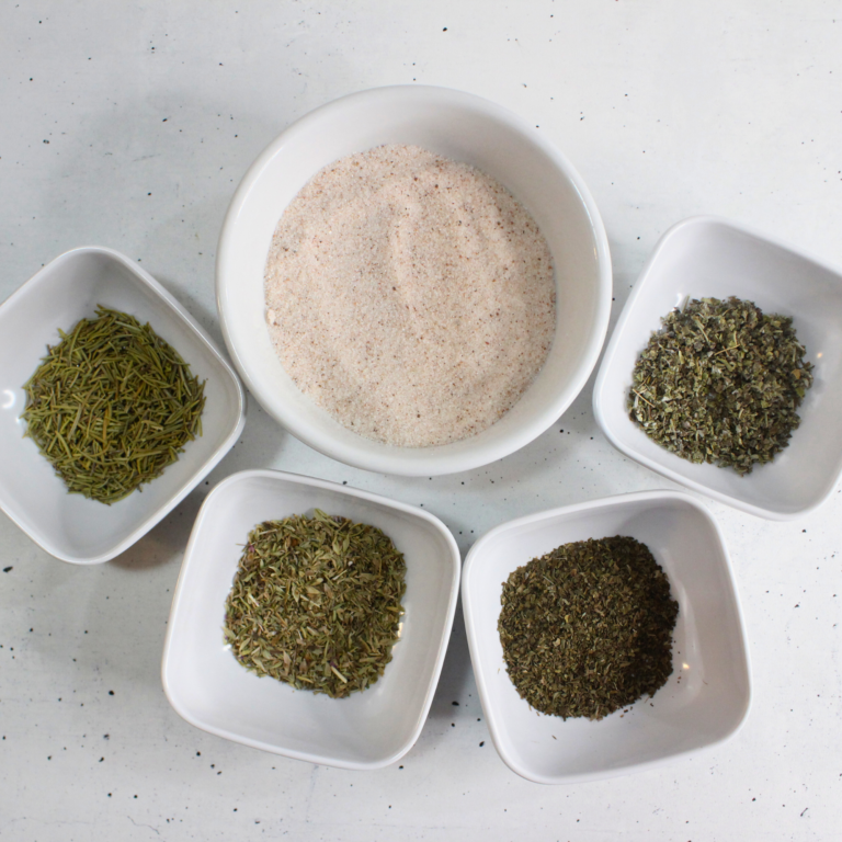 DIY Herb Salt (Homemade Seasoning Blend) - The Coconut Mama