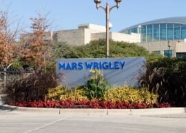 Mars Wrigley sign outside building